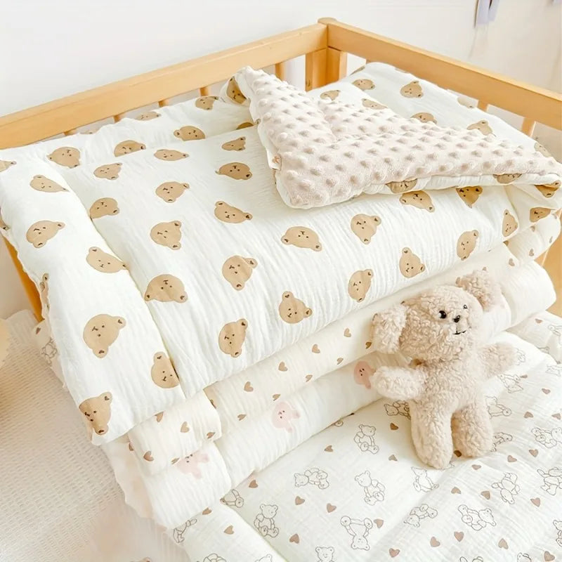 110x63cm Baby Crib Mattress – Double-Sided Cotton, All Season Baby Crib Mattress PLUSH
