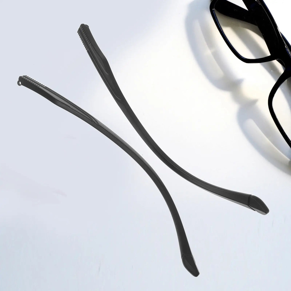 TR90 Eyeglass Temple Arms Replacement – 1 Pair Universal Fit Eyeglass Temple Arms PLUSH