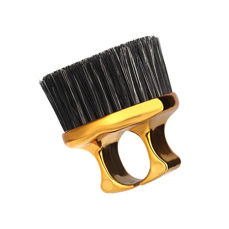 Professional Hair Sweeping Brush & Beard Cleaning Comb Hair Grooming Brush PLUSH YELLOW