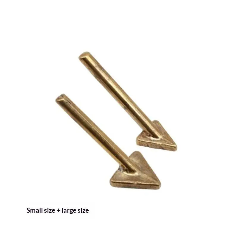 Triangle Soldering Iron Tips Anti-Oxidation Copper Welding Head Soldering Iron Tips PLUSH A3
