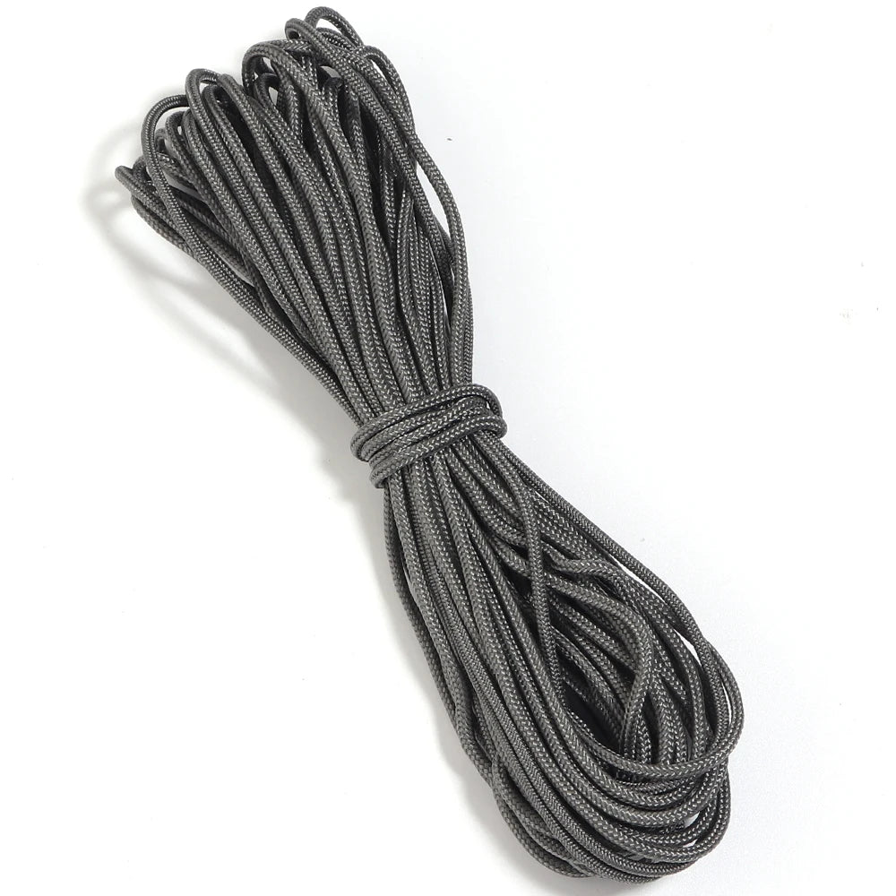 10 Yards 2mm Polyester Braided Rope – DIY Drawstring Cord Braided Craft Cord PLUSH gray