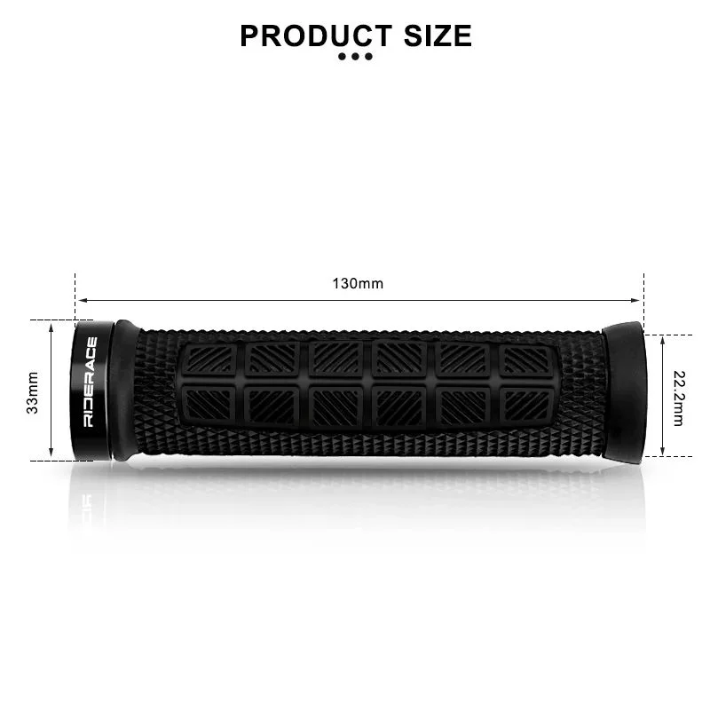 Ergonomic Lock-On MTB Bike Handlebar Grips – Non-Slip Rubber Bike Handlebar Grips PLUSH