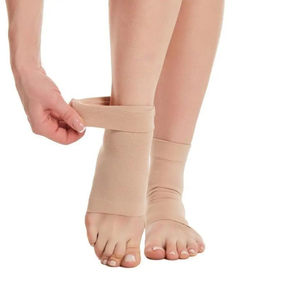 Elastic Gel Heel Cushion Pad – Nylon Ankle Support Insole Heel Cushion Pad PLUSH