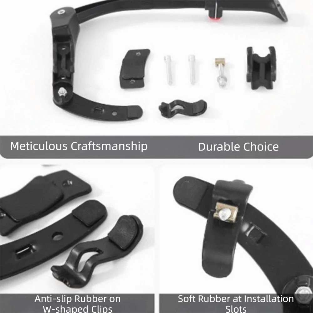 Adjustable Aluminum Bike Kickstand – Universal Rear Mount Bicycle Kickstand PLUSH