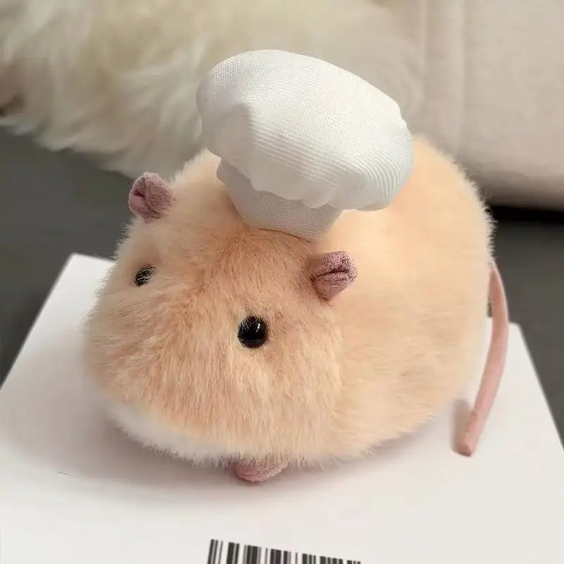 Fluffy Kawaii Hamster Plush Toy – Cute Soft Stuffed Animal Stuffed Plush Toy PLUSH Yellow