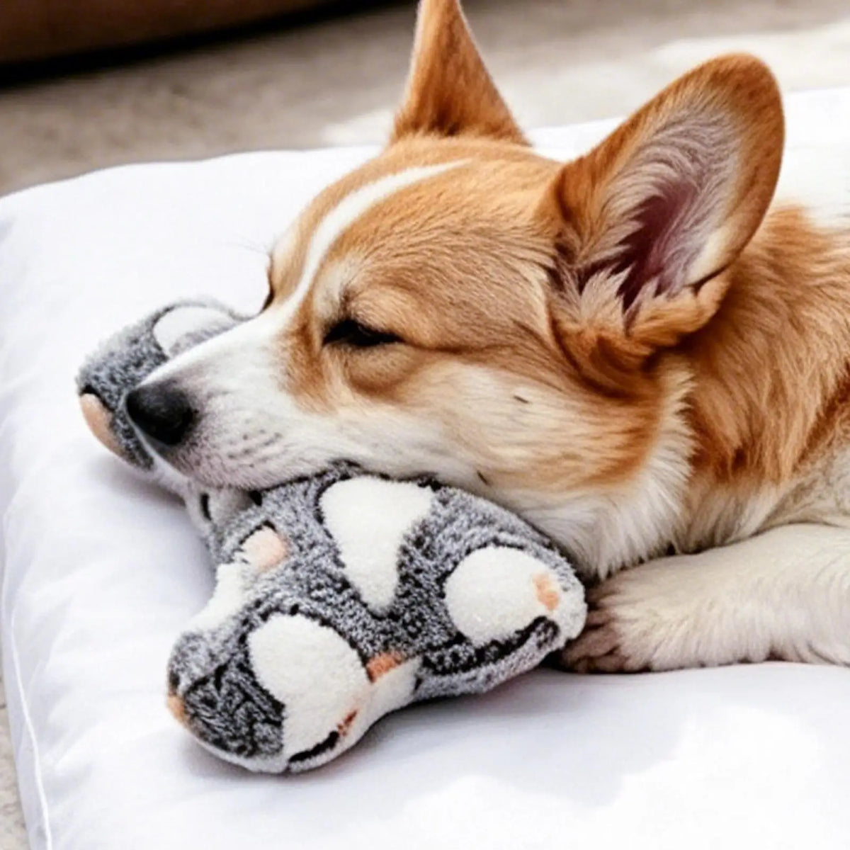 Bone Shaped Plush Pet Pillow – Neck Support for Dogs & Cats Pet Plush Pillow PLUSH