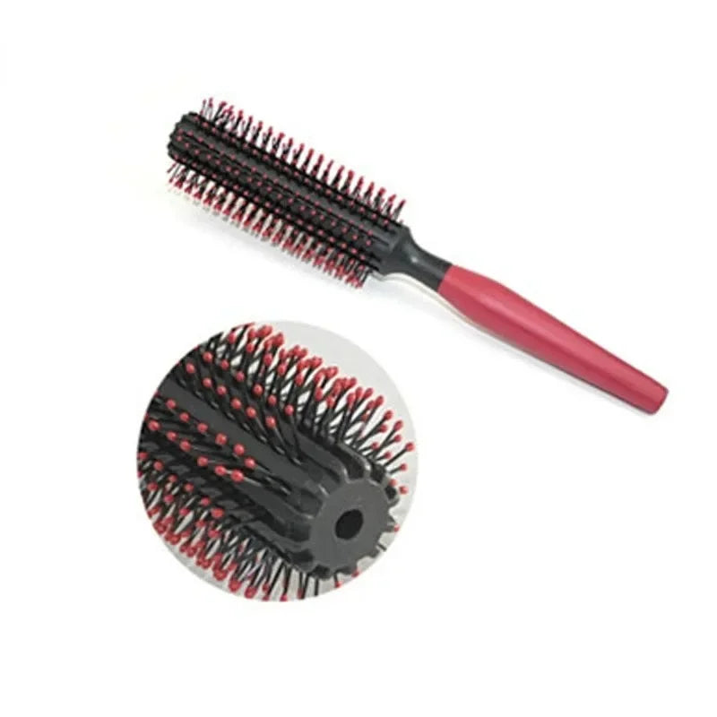 Professional Round Hair Brush – Anti-Static, Heat-Resistant Round Hair Brush PLUSH