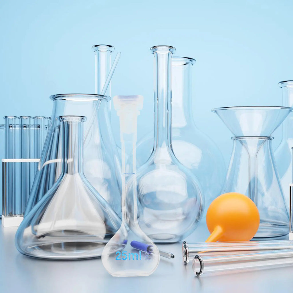 25mL Polypropylene Volumetric Flask – Lab Chemistry & Biology Volumetric Flask PLUSH