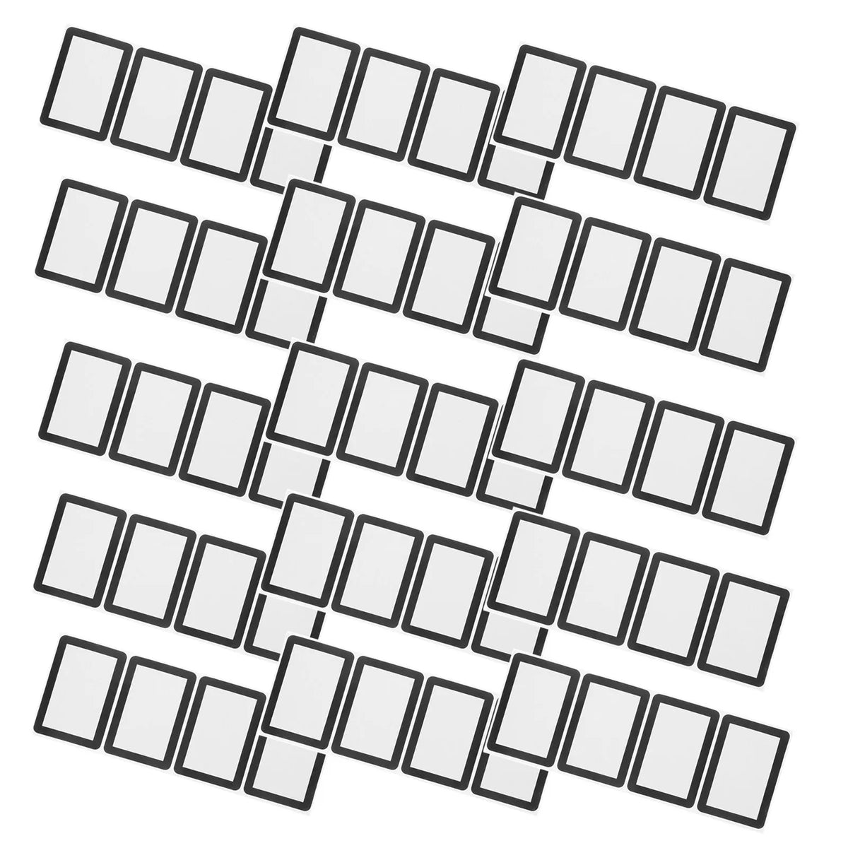 60pcs Blank Border Name Labels – Multipurpose School Stickers Name Label Stickers PLUSH Default Title