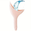 Portable Female Urination Device with Pouch | Silicone Female Urination Device PLUSH Skin Color