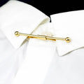 Alloy Cross Tassel Collar Clip Tie Bar for Men & Women Collar Clip PLUSH F