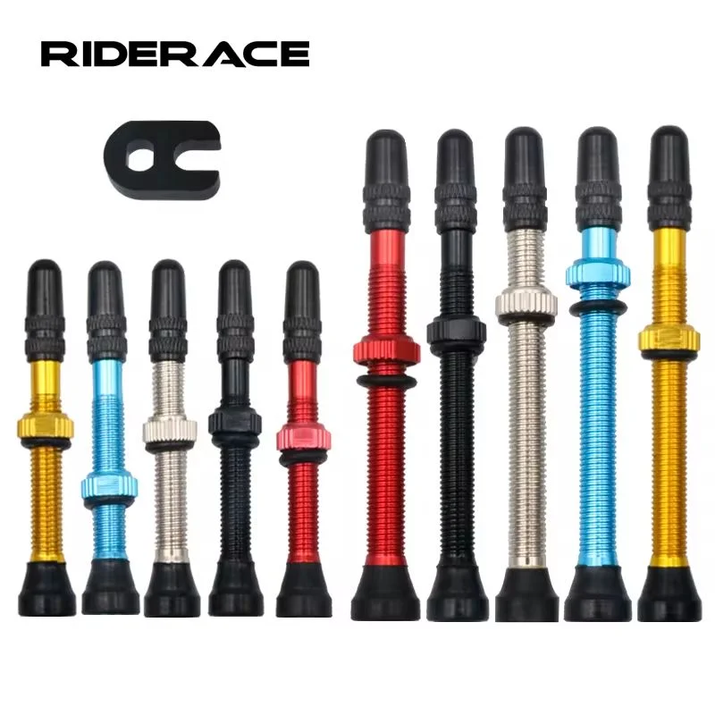 MTB Tubeless Presta Valve Stems 40/60mm – Alloy Brass 2pcs Tubeless Valve Stems PLUSH