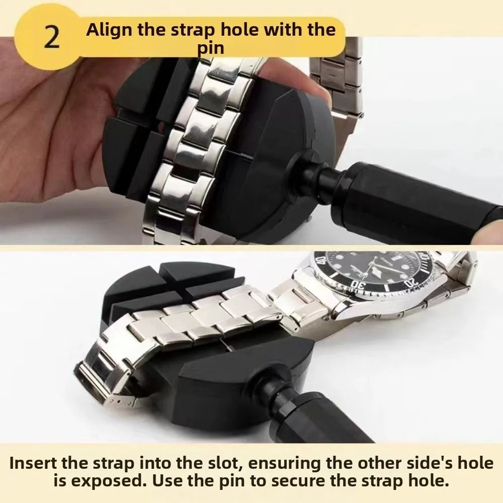 52-Piece Watch Link Removal Tool Kit – Strap Pin Extractor Watch Repair Tool Kit PLUSH