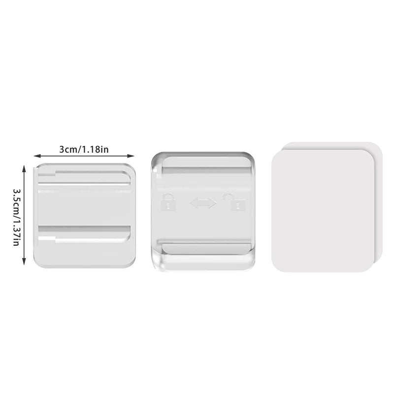 Removable Windshield Toll Pass Holder – Adhesive ETC Bracket Windshield Toll Holder PLUSH