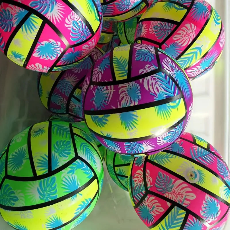 Kids Inflatable PVC Beach Volleyball Ball – Pool & Outdoor Toy Inflatable Beach Toy PLUSH