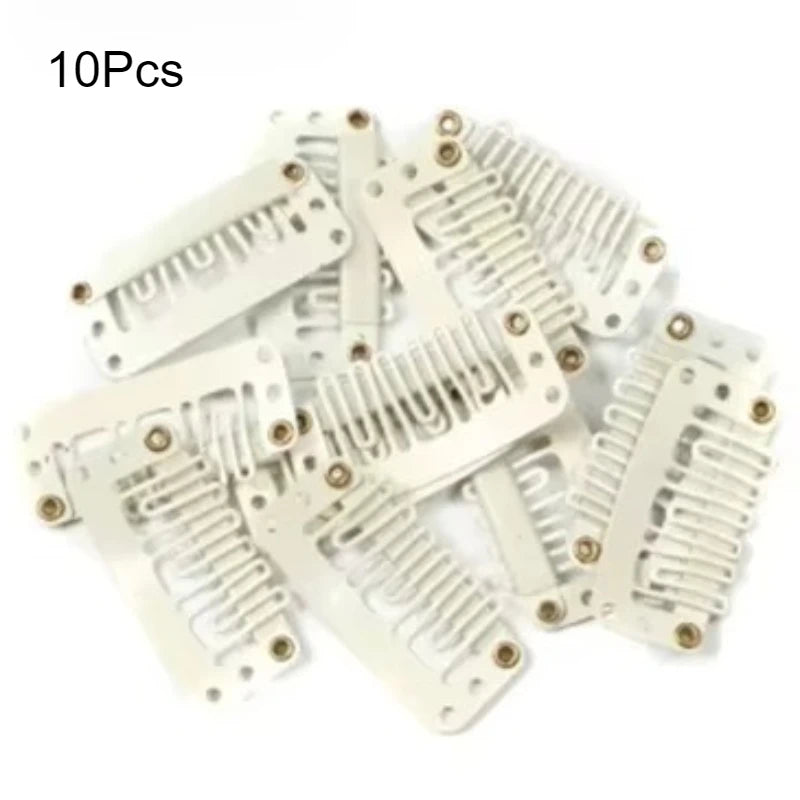 Hair Tinsel Kit – Glitter Rainbow Sparkle Extensions 94cm Hair Tinsel Extensions PLUSH 10Pcs Beige
