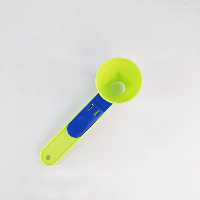 Mess-Free Protein Powder Scoop with Sliding Funnel Powder Scoop PLUSH B
