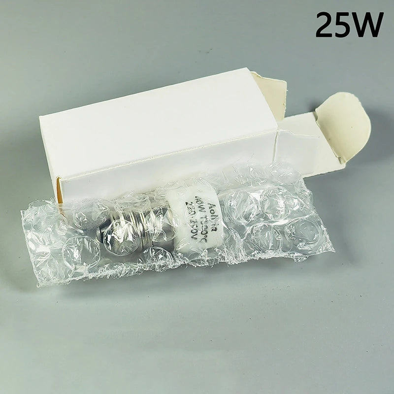 25W/40W E14 Halogen Oven Bulb – 500°C High Temp Resistant Halogen Oven Bulb PLUSH 25W