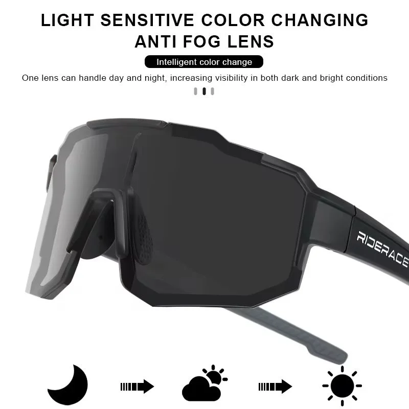 Photochromic Cycling Sunglasses UV400 – Unisex Bike Goggles Cycling Sunglasses PLUSH