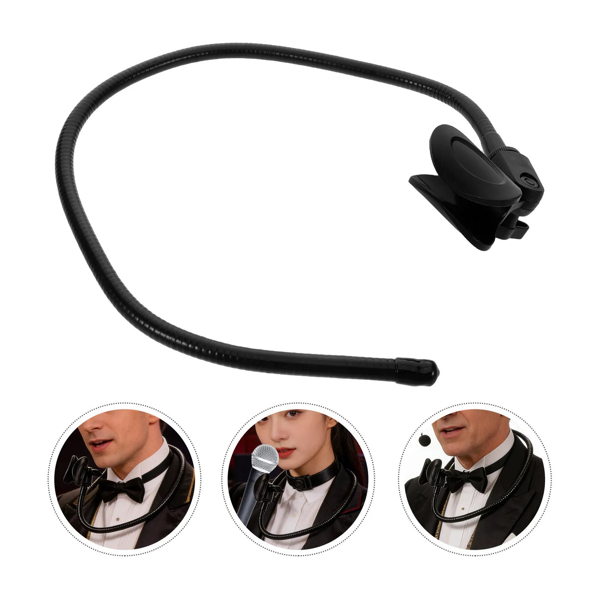 Portable Neck Microphone Holder – Hands-Free Ergonomic Mic Stand Neck Mic Stand PLUSH Default Title