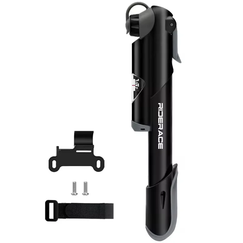 Portable Bike Pump Schrader Presta Valve – Digital Gauge MTB Bicycle Hand Pump PLUSH