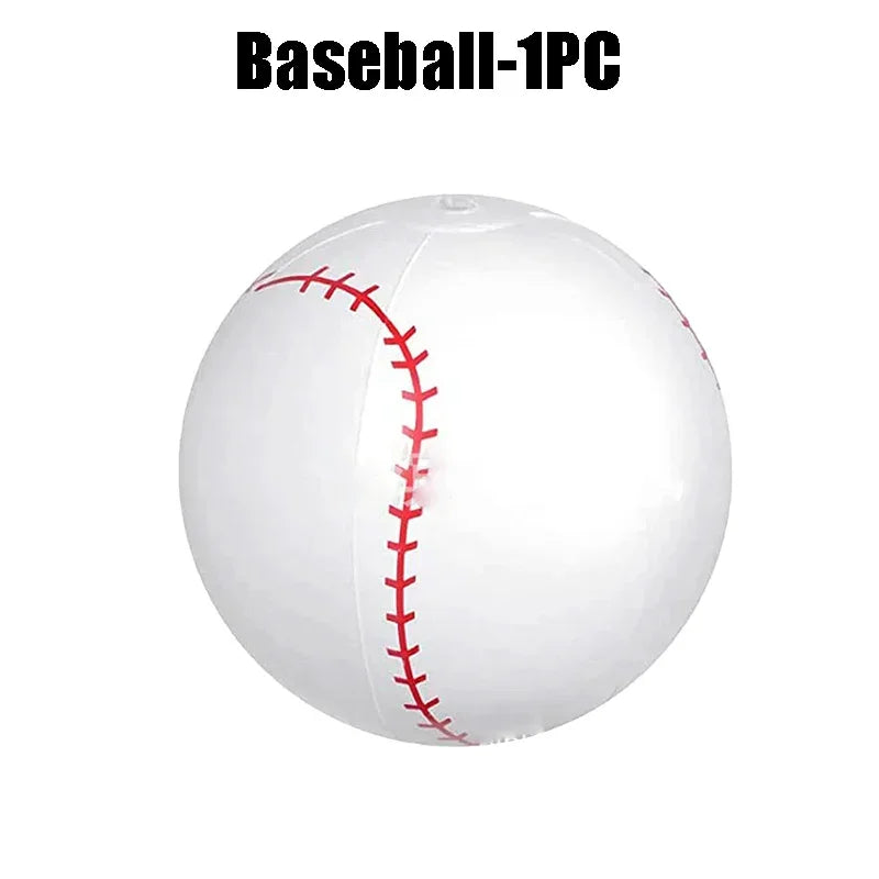 Inflatable Sports Beach Balls 24-Pack – Kids Pool & Beach Toy