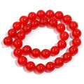 Red Chalcedony Natural Stone Beads 4–12mm | DIY Jewelry Making Natural Stone Beads PLUSH 12mm x 30pcs
