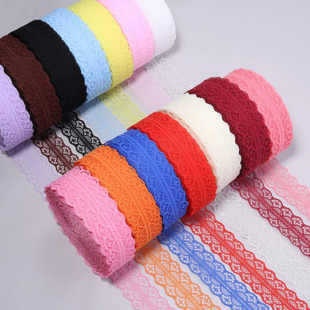 20 Yards 28mm Lace Ribbon – DIY Chokers, Bows & Sewing Trim Lace Ribbon Trim PLUSH