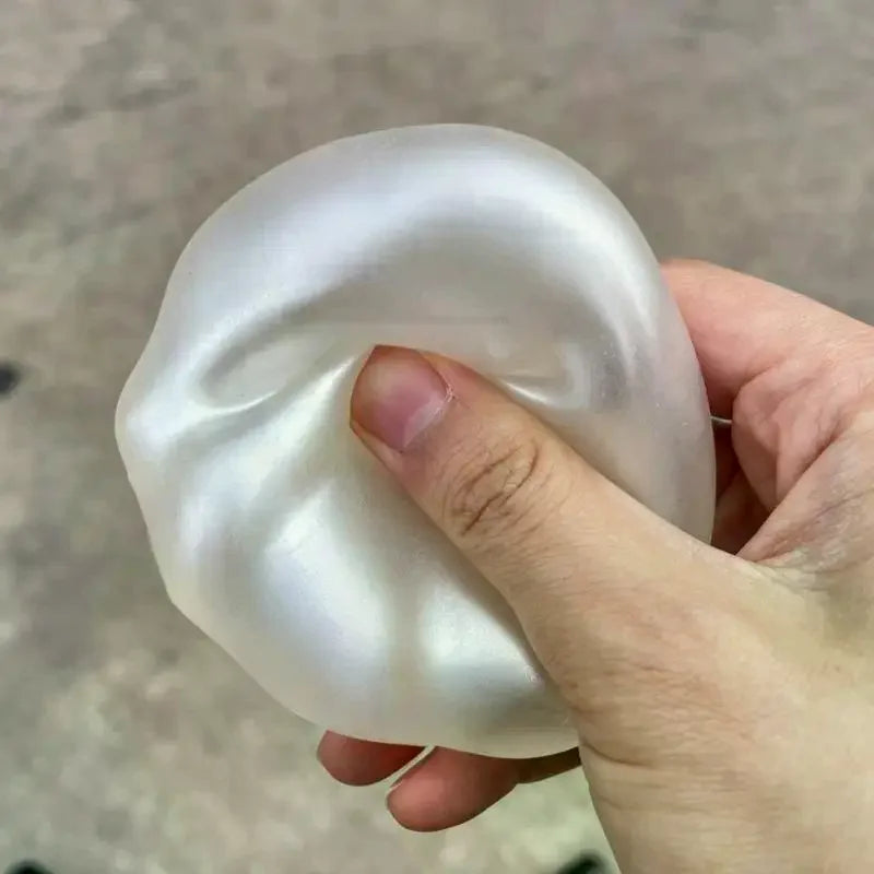 Moldable Pearl Slow Rising Squeeze Toy – Sensory Stress Ball Sensory Squeeze Toy PLUSH