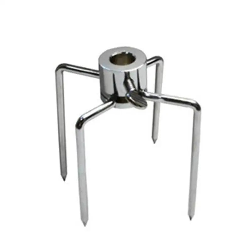 Rotisserie BBQ Grill Fork – Food Grade Chrome Steel Skewer BBQ Rotisserie Fork PLUSH A