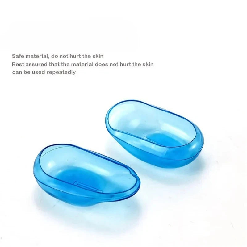 Silicone Ear Covers for Hair Dyeing & Shower – 1 Pair Hair Salon Accessory PLUSH