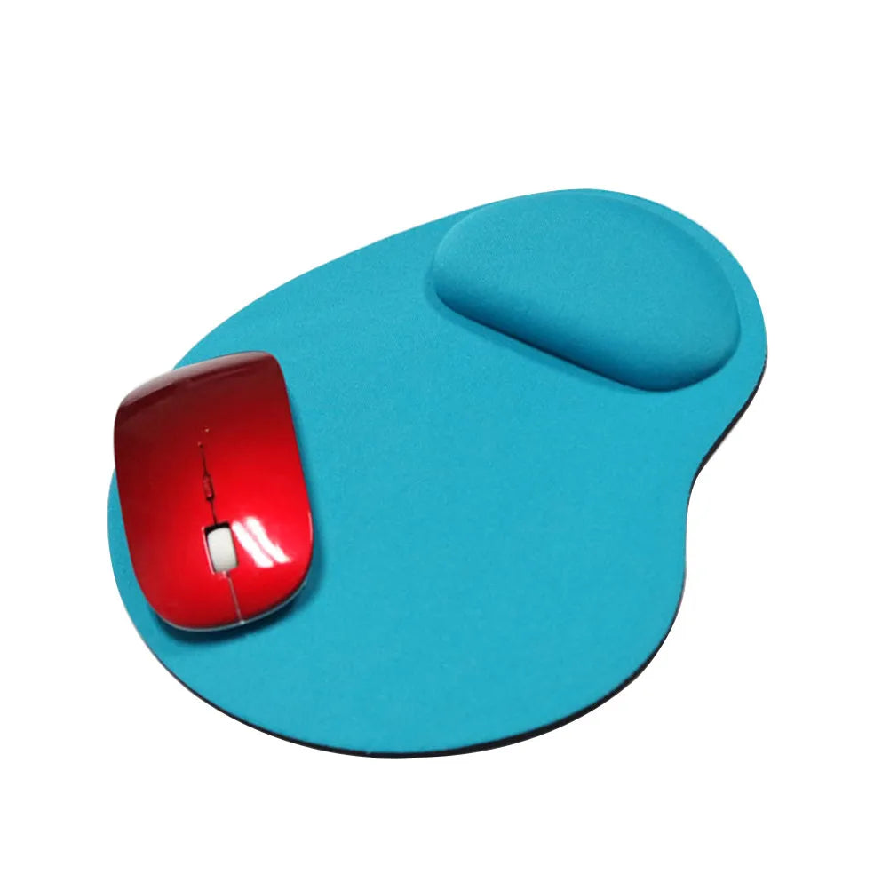 Ergonomic Mouse Pad with Silicone Wrist Support | Non-Slip Ergonomic Mouse Pad PLUSH Default Title
