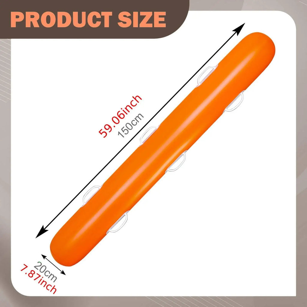 Tooyful Inflatable Pool Noodle 150cm – Buoyant PVC Swim Float Inflatable Pool Float PLUSH