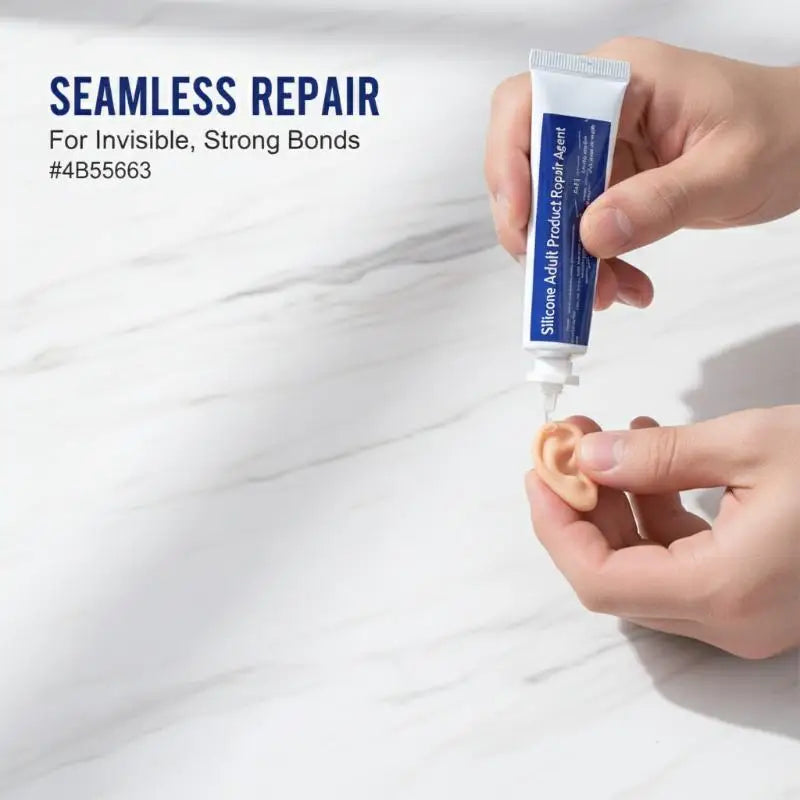 Silicone Doll Repair Glue Tool – Flesh Color Adhesive Doll Repair Tool PLUSH