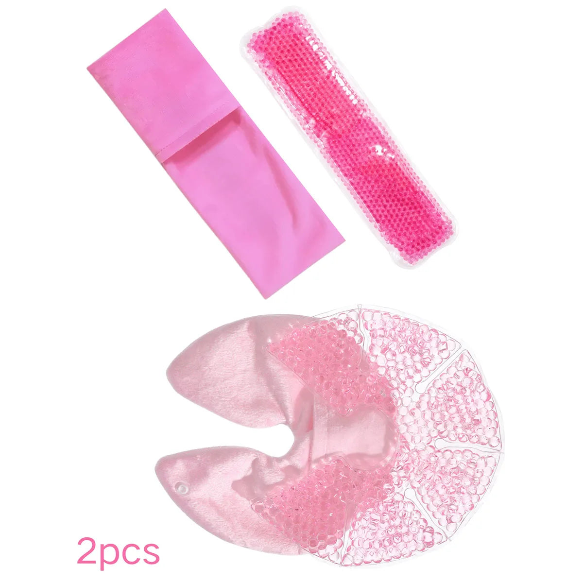 Hot Cold Breast Therapy Gel Pads – Nursing & Postpartum Care Nursing Gel Pads PLUSH Pink Set