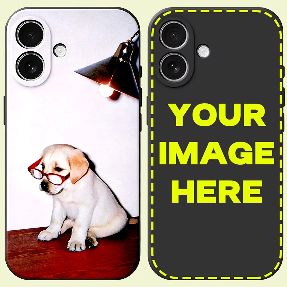 Custom Photo iPhone Case – Shockproof Silicone All Models Custom Phone Case PLUSH