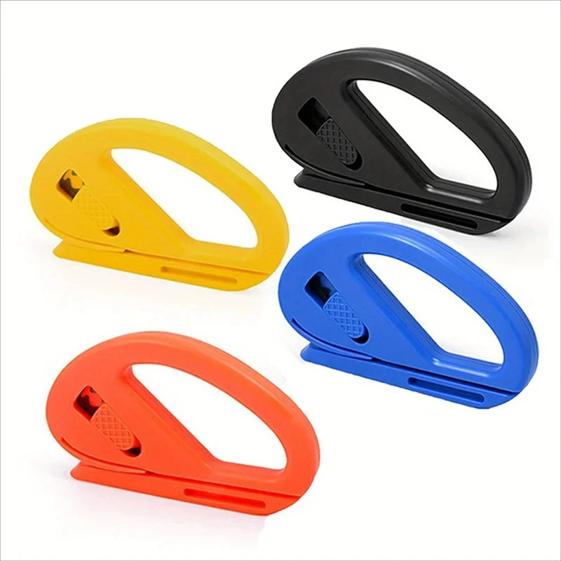 Easy-Glide Wrapping Paper Cutter – Safe Blade Design Paper Cutter Tool PLUSH