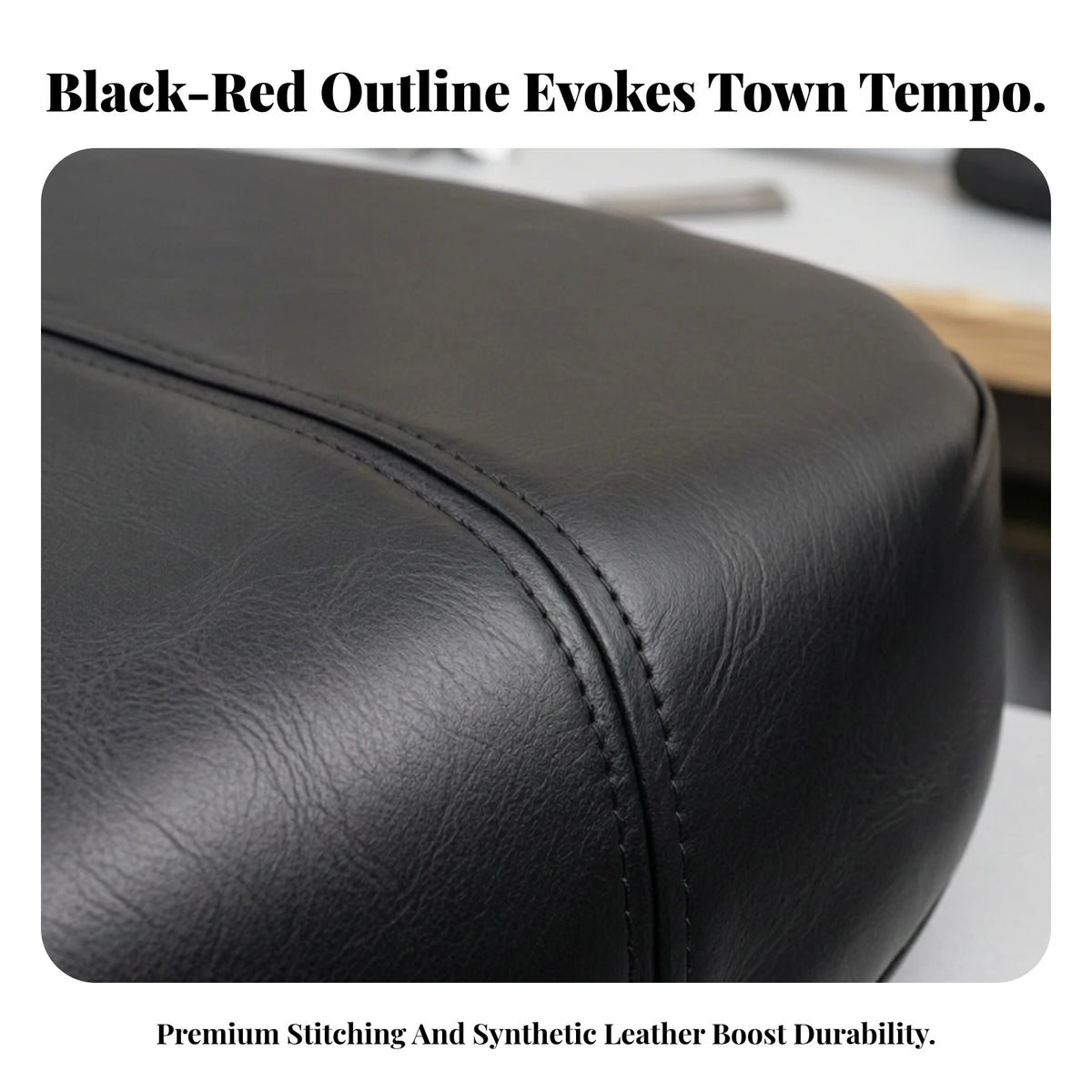 Motorcycle Double Seat Cushion – Padded Water-Resistant Slim Saddle Motorcycle Seat Cushion PLUSH