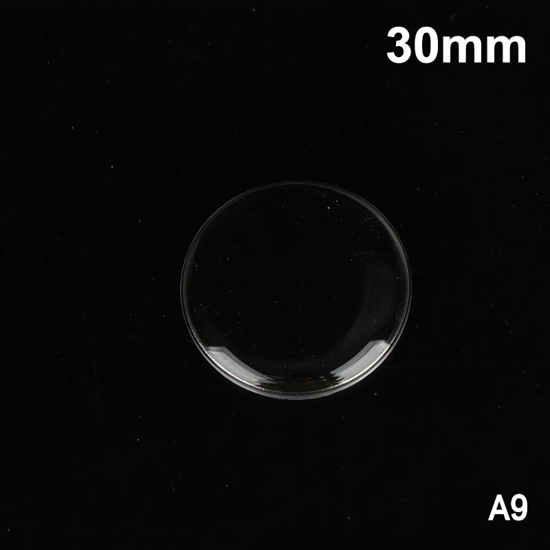 28mm–32.2mm Acrylic Watch Crystal Lens – Mirror Finish Cover Watch Crystal Lens PLUSH A9