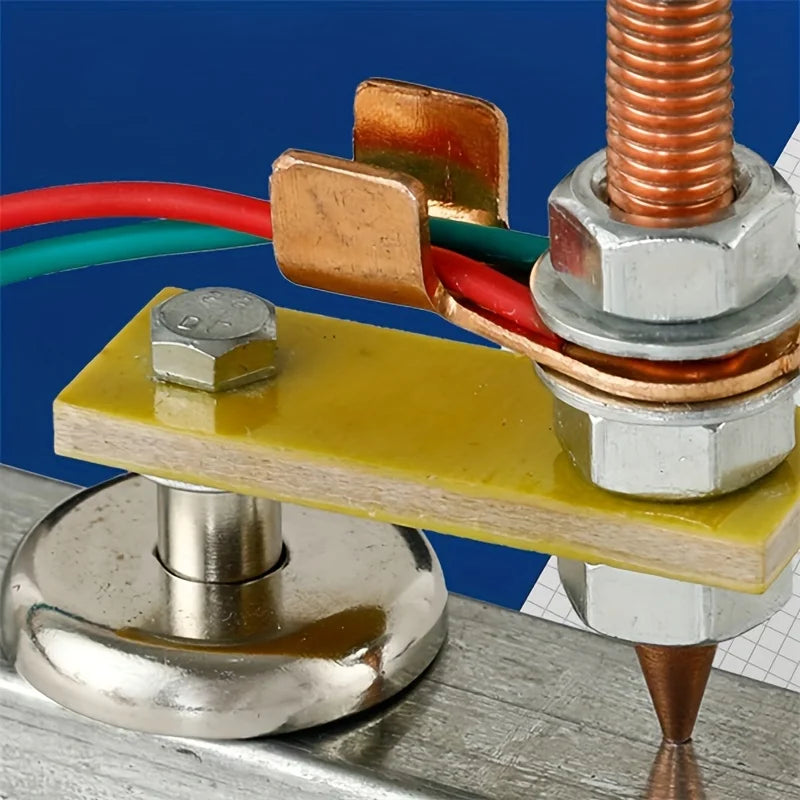 Magnetic Ground Clamp Welding Support Tool – Metal Plate Welding Ground Clamp PLUSH