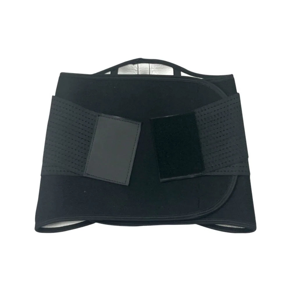 Adjustable Waist Trainer Belt – Breathable Lumbar Support Corset Waist Trainer Belt PLUSH Black-S