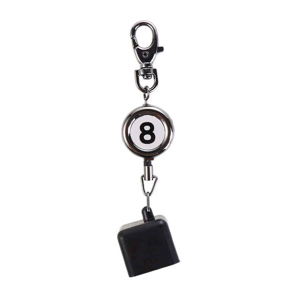 Retractable Billiards Chalk Holder Belt Clip – Snooker & Pool Billiards Chalk Holder PLUSH A