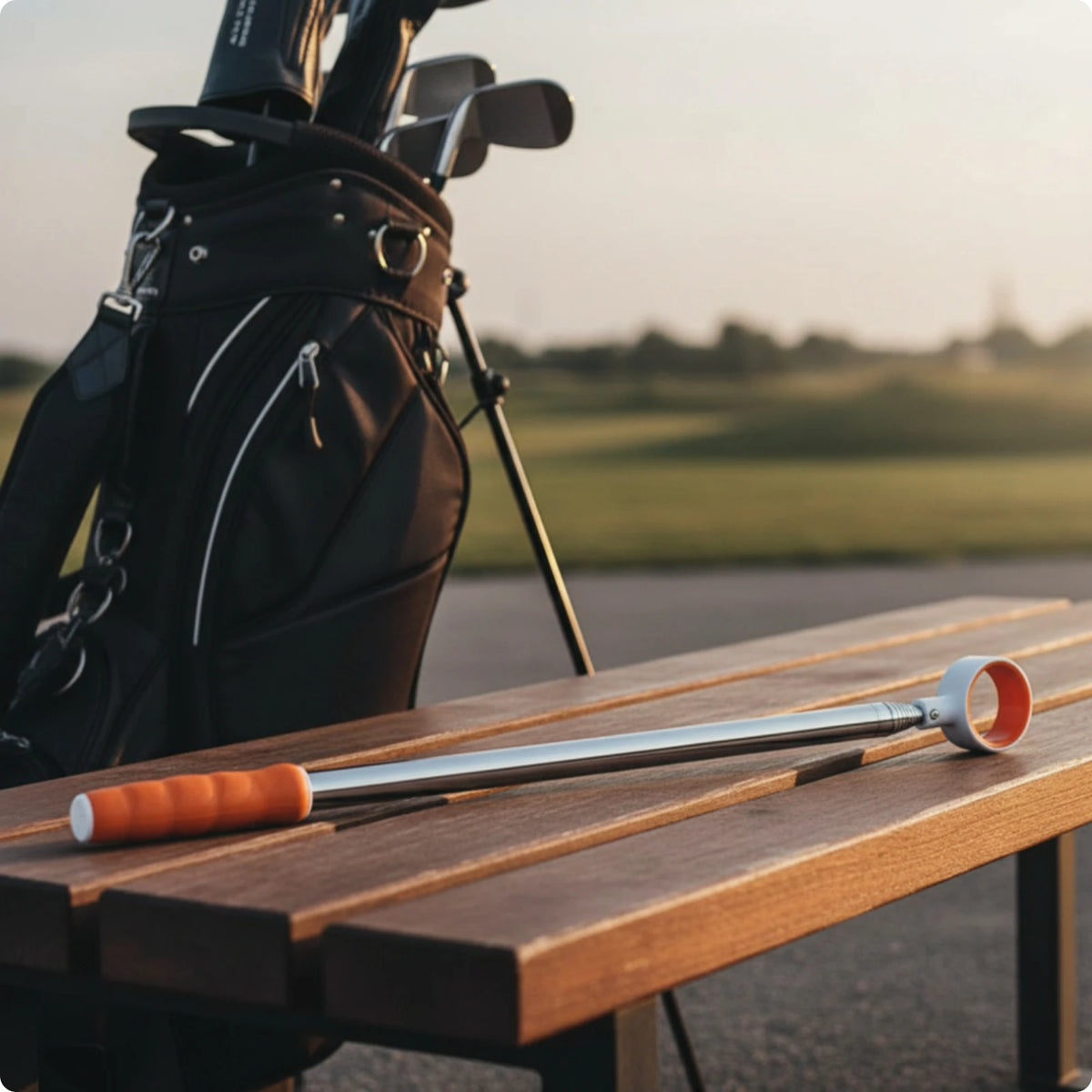 Retractable Telescopic Golf Ball Retriever – Compact Tool Golf Ball Retriever PLUSH 15 FT