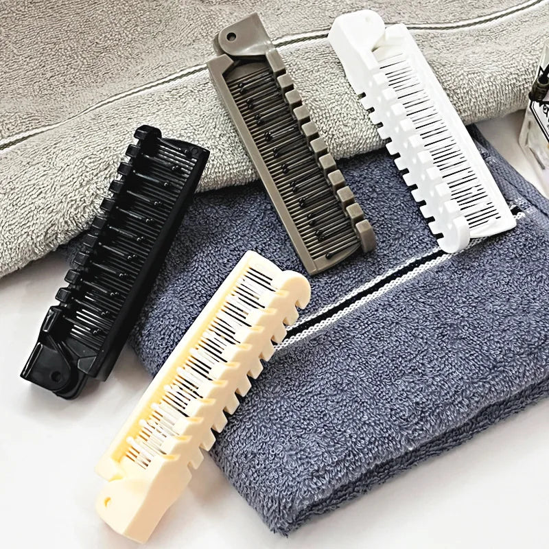 Portable Folding Hair Comb – Anti-Static Travel Comb Travel Hair Comb PLUSH