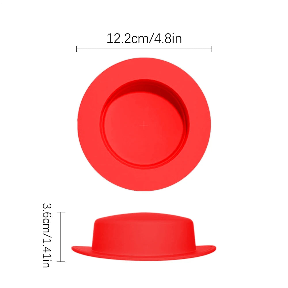 Reusable Silicone Mug Lid – Universal Dust-Proof Cup Cover Silicone Mug Lid PLUSH A