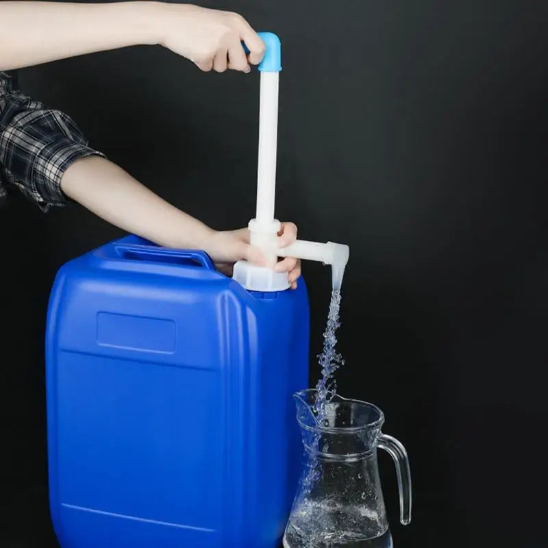 Manual Siphon Pump – Corrosion-Resistant Plastic Liquid Transfer Manual Siphon Pump PLUSH