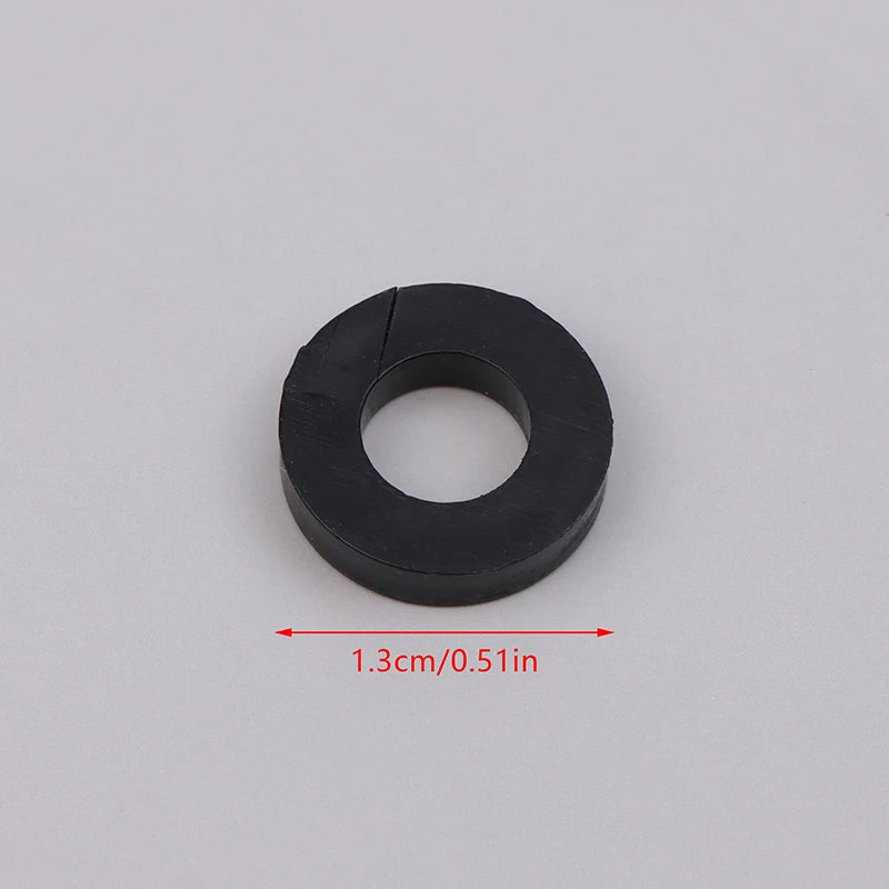 100pcs Nylon Flat Washers for Drum Lug Screws – Black & White Drum Hardware Parts PLUSH