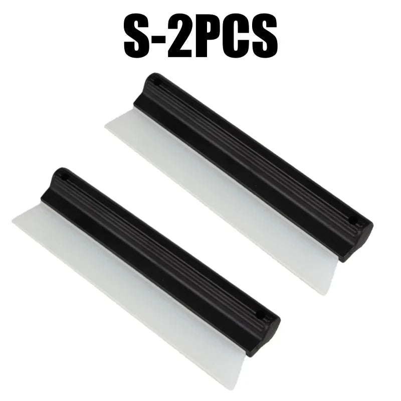 Soft Silicone Squeegee Car Wrap Tool – Window Wiper & Scraper Car Detailing Squeegee PLUSH S-2PCS