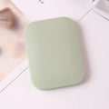Portable Folding Makeup Mirror & Comb Set – Pocket Vanity Pocket Makeup Mirror PLUSH Green